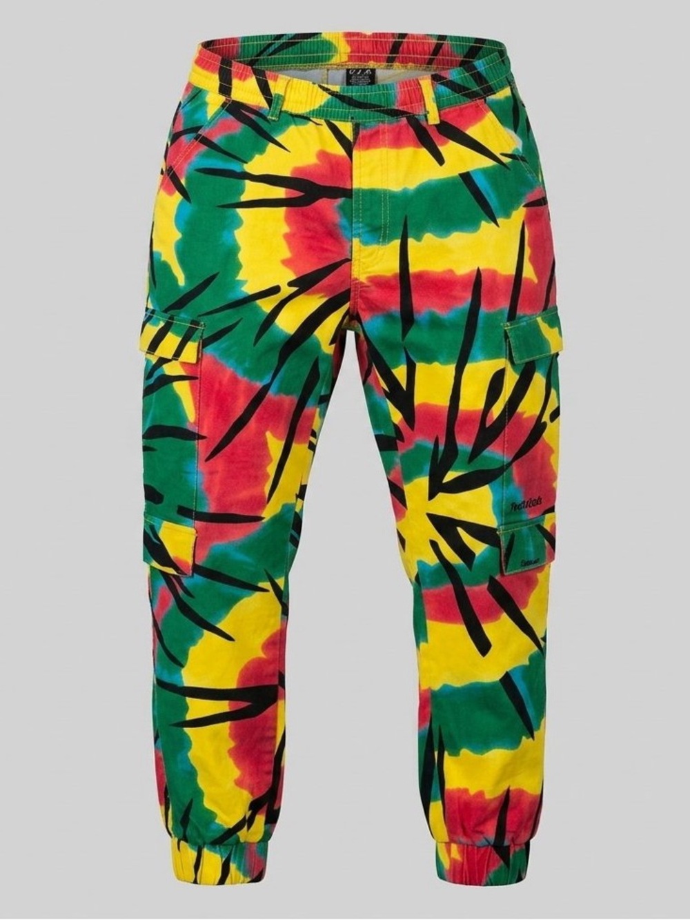 V.I.P. Multi-Color Jogger Cargo Cotton Pull On Pants Junior Size 13/31